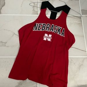 Nebraska racerback tank